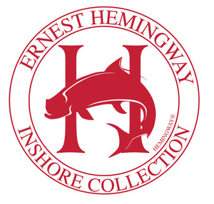 Ernest Hemingway Inshore Vinyl Sticker
